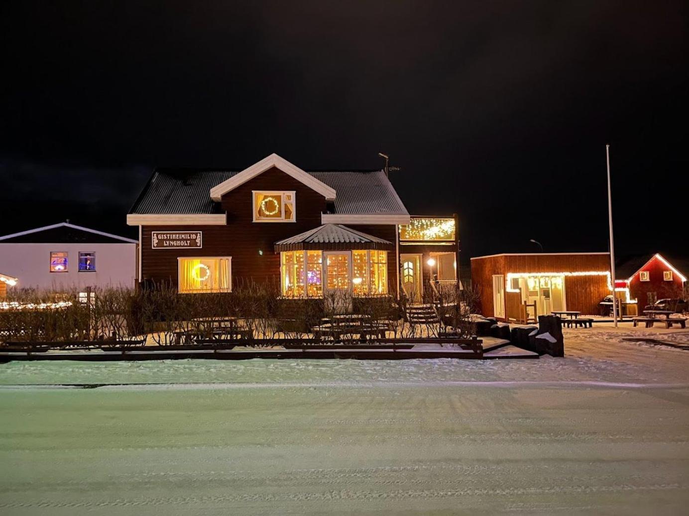 Guesthouse Lyngholt Þórshöfn Exterior foto
