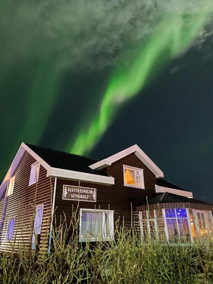 Guesthouse Lyngholt Þórshöfn Exterior foto